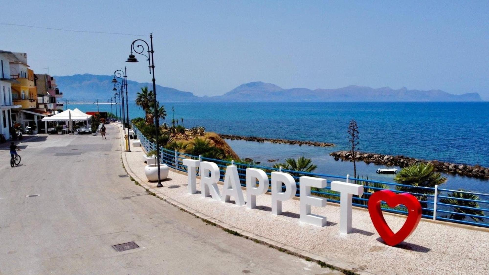 Vista Mare Apartment Trappeto  Luaran gambar